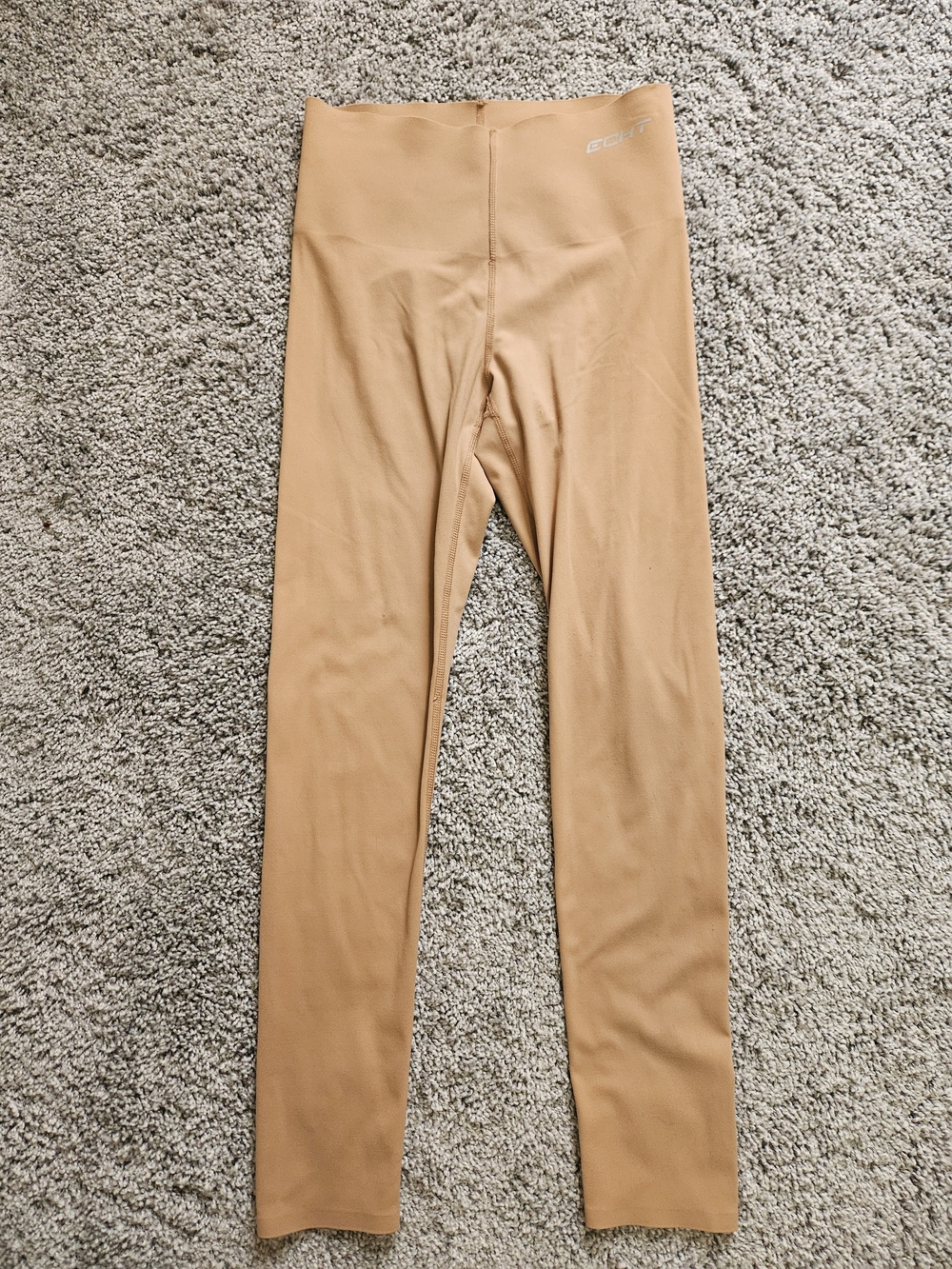 ECHT Camel High-Waist Performance Leggings